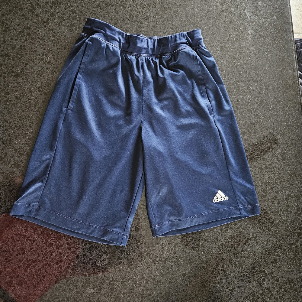 Adidas Aeroready Blue Athletic Shorts. Men's Small.